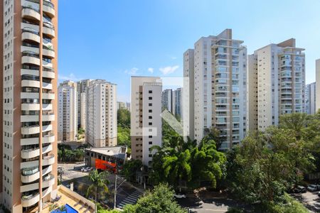 Vista da Varanda da Sala de apartamento para alugar com 2 quartos, 51m² em Vila Andrade, São Paulo
