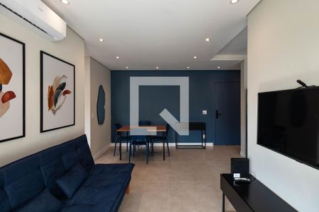 Sala de apartamento para alugar com 2 quartos, 58m² em Água Branca, São Paulo