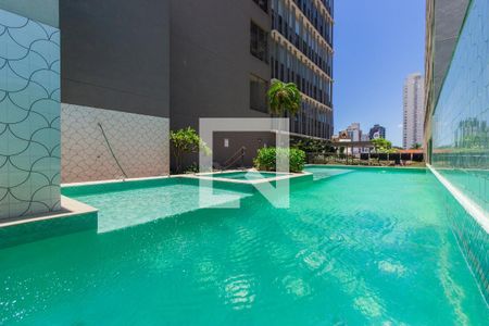Área comum - Piscina de apartamento à venda com 1 quarto, 34m² em Pinheiros, São Paulo