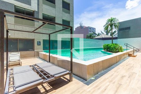 Área comum - Piscina de apartamento à venda com 1 quarto, 34m² em Pinheiros, São Paulo