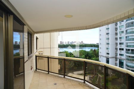 Varanda de apartamento para alugar com 2 quartos, 100m² em Barra da Tijuca, Rio de Janeiro