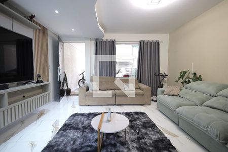 Sala de casa à venda com 4 quartos, 270m² em Jardim Rina, Santo André