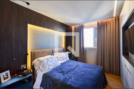 Suíte de apartamento à venda com 3 quartos, 135m² em Serra, Belo Horizonte