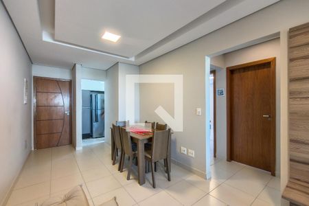 Sala de apartamento para alugar com 3 quartos, 83m² em Nova Mirim, Praia Grande