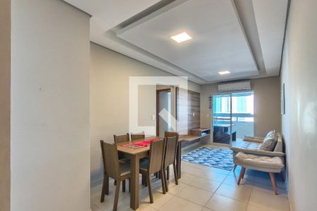 Sala de apartamento para alugar com 3 quartos, 83m² em Nova Mirim, Praia Grande