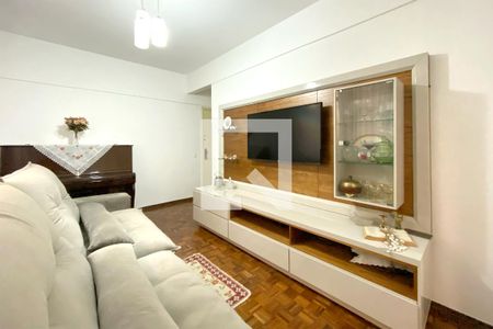 Sala de apartamento à venda com 3 quartos, 124m² em Santo Antônio, Belo Horizonte
