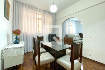 Sala de jantar de apartamento à venda com 3 quartos, 124m² em Santo Antônio, Belo Horizonte