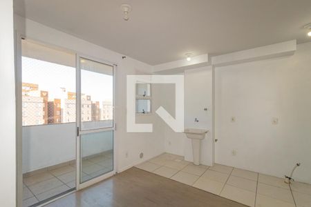 Sala/Cozinha de apartamento à venda com 2 quartos, 52m² em Olaria, Canoas