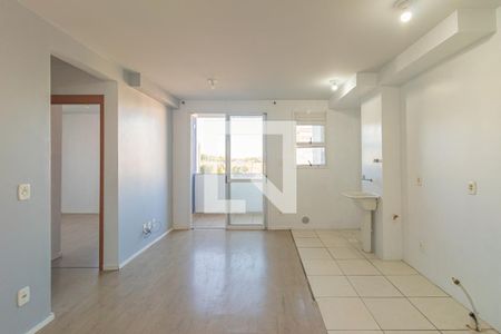 Sala/Cozinha de apartamento à venda com 2 quartos, 52m² em Olaria, Canoas