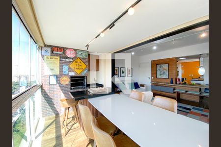 Varanda Gourmet de apartamento à venda com 3 quartos, 96m² em Vila Leopoldina, São Paulo