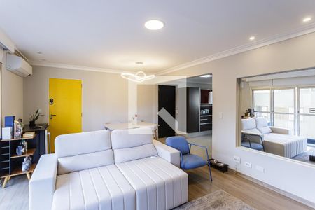 Sala de apartamento para alugar com 2 quartos, 90m² em Indianópolis, São Paulo