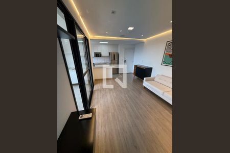 Sala de apartamento para alugar com 1 quarto, 49m² em Além Ponte, Sorocaba