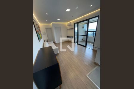 Sala de apartamento para alugar com 1 quarto, 49m² em Além Ponte, Sorocaba