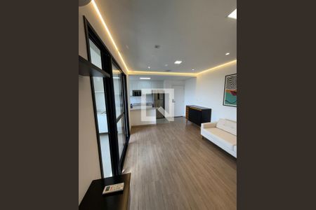 Sala de apartamento para alugar com 1 quarto, 49m² em Além Ponte, Sorocaba