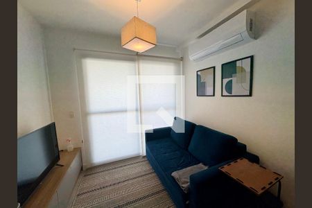 Sala de apartamento para alugar com 1 quarto, 28m² em Campo Belo, São Paulo
