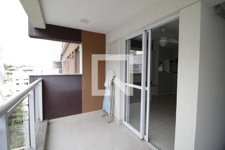 Varanda da Sala de apartamento para alugar com 2 quartos, 58m² em Taquara, Rio de Janeiro
