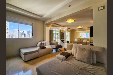 Sala de apartamento à venda com 4 quartos, 240m² em Cidade Monções, São Paulo