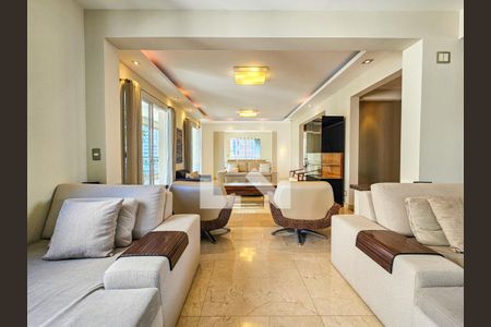 Sala de apartamento à venda com 4 quartos, 240m² em Cidade Monções, São Paulo