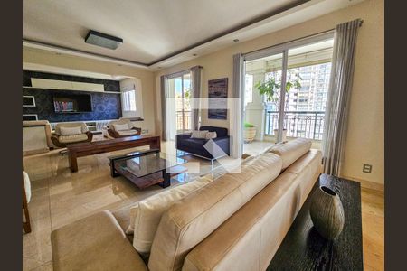 Sala de apartamento à venda com 4 quartos, 240m² em Cidade Monções, São Paulo