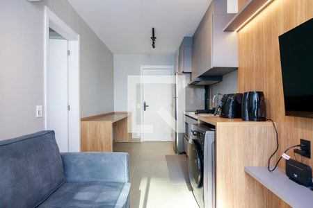Sala de apartamento para alugar com 1 quarto, 32m² em Campo Belo, São Paulo