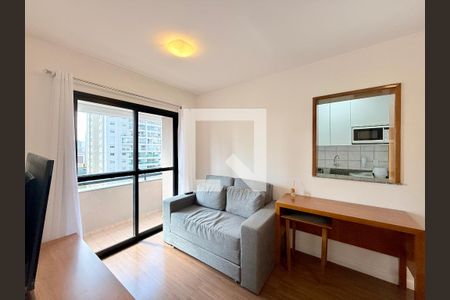 Sala  de apartamento à venda com 2 quartos, 44m² em Cidade Monções, São Paulo