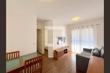 Sala  de apartamento à venda com 2 quartos, 44m² em Cidade Monções, São Paulo