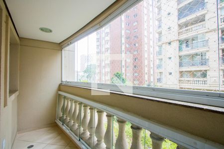 Varanda gourmet de apartamento à venda com 3 quartos, 97m² em Vila Bastos, Santo André
