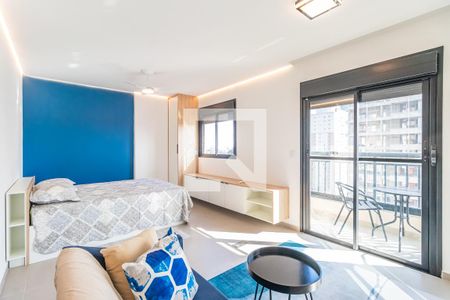 Sala/Quarto de apartamento para alugar com 1 quarto, 40m² em Empresarial 18 do Forte, Barueri