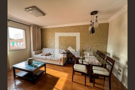 Sala de apartamento para alugar com 3 quartos, 87m² em Centro, Santo André
