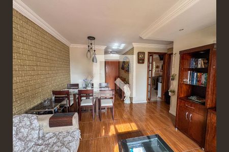 Sala de apartamento para alugar com 3 quartos, 87m² em Centro, Santo André