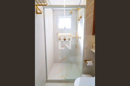 Banheiro da Suíte de apartamento para alugar com 3 quartos, 140m² em Vila Monte Alegre, São Paulo
