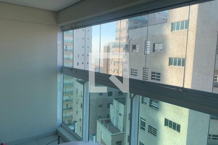 Varanda da Sala de apartamento para alugar com 1 quarto, 49m² em José Menino, Santos