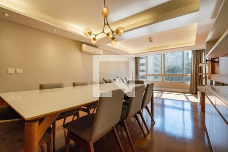 Sala de apartamento para alugar com 3 quartos, 189m² em Paraíso, São Paulo
