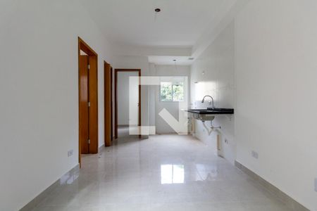 Sala, Cozinha e Área de Serviço de apartamento para alugar com 2 quartos, 55m² em Vila Matilde, São Paulo