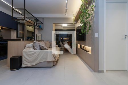 Sala de apartamento à venda com 2 quartos, 62m² em Jardim das Acacias, São Paulo