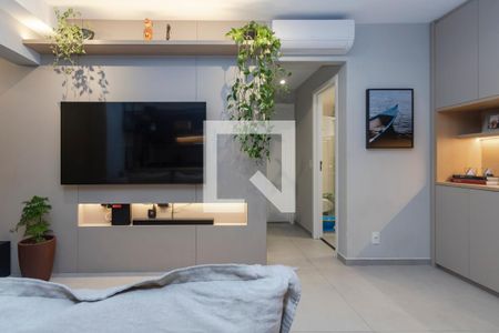 Sala de apartamento à venda com 2 quartos, 62m² em Jardim das Acacias, São Paulo
