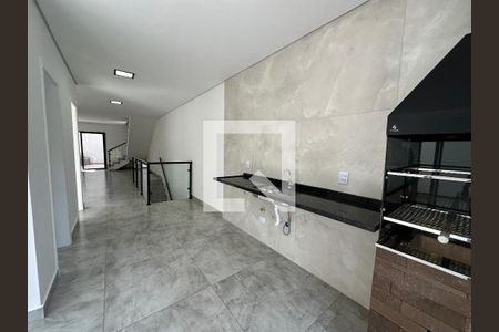 Churrasqueira de casa de condomínio à venda com 3 quartos, 178m² em Villas do Jaguari, Santana de Parnaíba