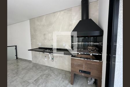 Churrasqueira de casa de condomínio à venda com 3 quartos, 178m² em Villas do Jaguari, Santana de Parnaíba
