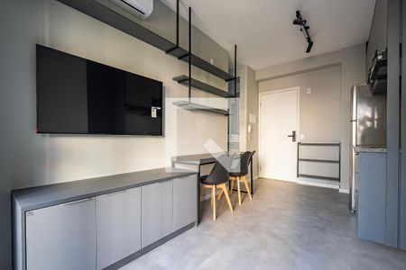 Sala/Cozinha de apartamento para alugar com 1 quarto, 31m² em Pinheiros, São Paulo