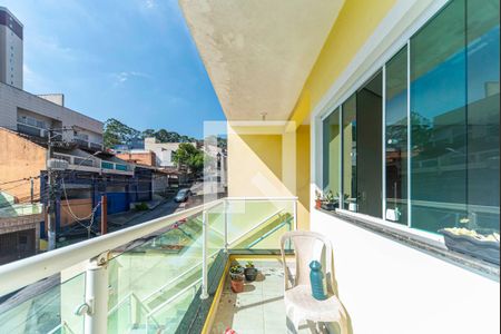 Varanda da Sala de apartamento para alugar com 2 quartos, 70m² em Jardim Isabella, Santo André