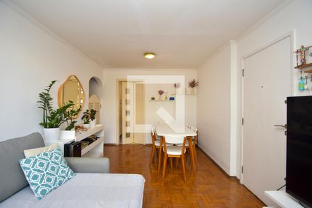 Sala de estar de apartamento para alugar com 3 quartos, 84m² em Pinheiros, São Paulo
