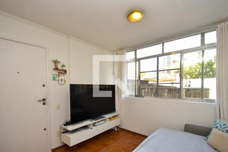 Sala de estar de apartamento para alugar com 3 quartos, 84m² em Pinheiros, São Paulo
