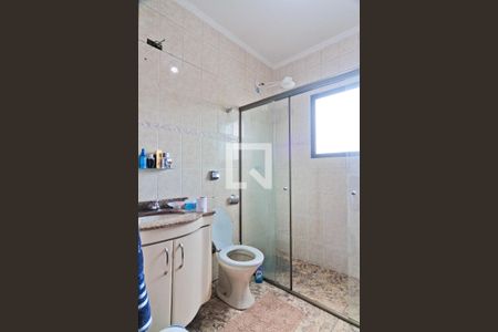 Banheiro da Suíte de casa à venda com 3 quartos, 122m² em Vila Cruz das Almas, São Paulo