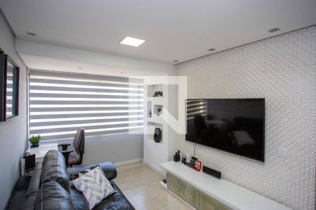 Sala de apartamento à venda com 3 quartos, 65m² em Jardim Melo, Diadema