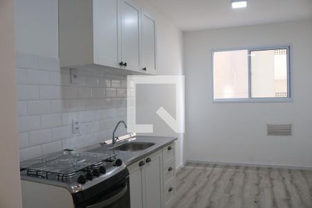 Sala e Cozinha Integrada de apartamento para alugar com 1 quarto, 25m² em Barra Funda, São Paulo