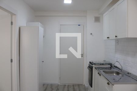 Sala e Cozinha Integrada de apartamento para alugar com 1 quarto, 25m² em Barra Funda, São Paulo