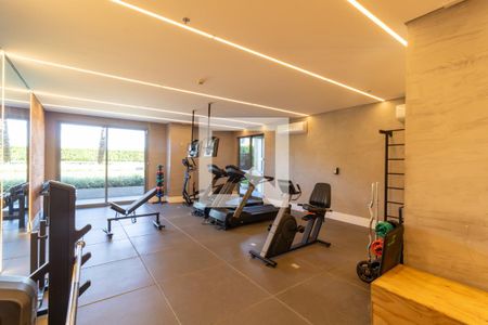 Área comum - Academia de kitnet/studio para alugar com 1 quarto, 37m² em Teresópolis, Porto Alegre