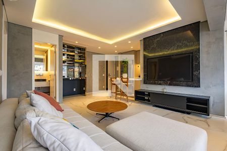 Sala/Cozinha de apartamento para alugar com 1 quarto, 73m² em Pinheiros, São Paulo