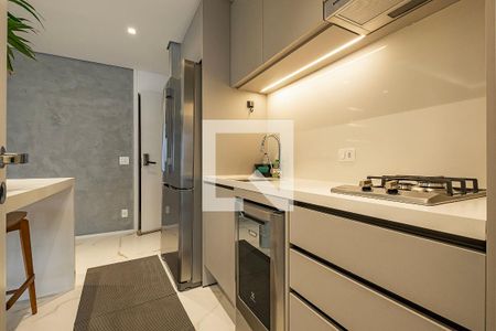Sala/Cozinha de apartamento para alugar com 1 quarto, 73m² em Pinheiros, São Paulo