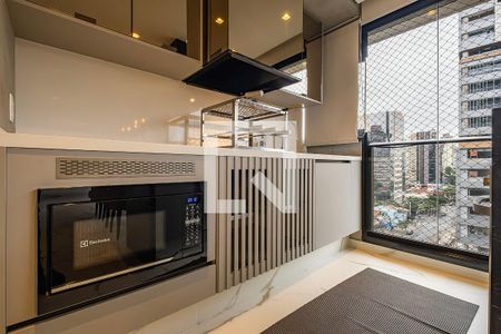 Sala/Cozinha de apartamento para alugar com 1 quarto, 73m² em Pinheiros, São Paulo